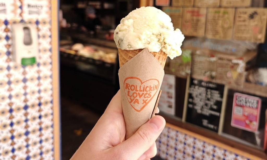 Ice cream at Rollickin’